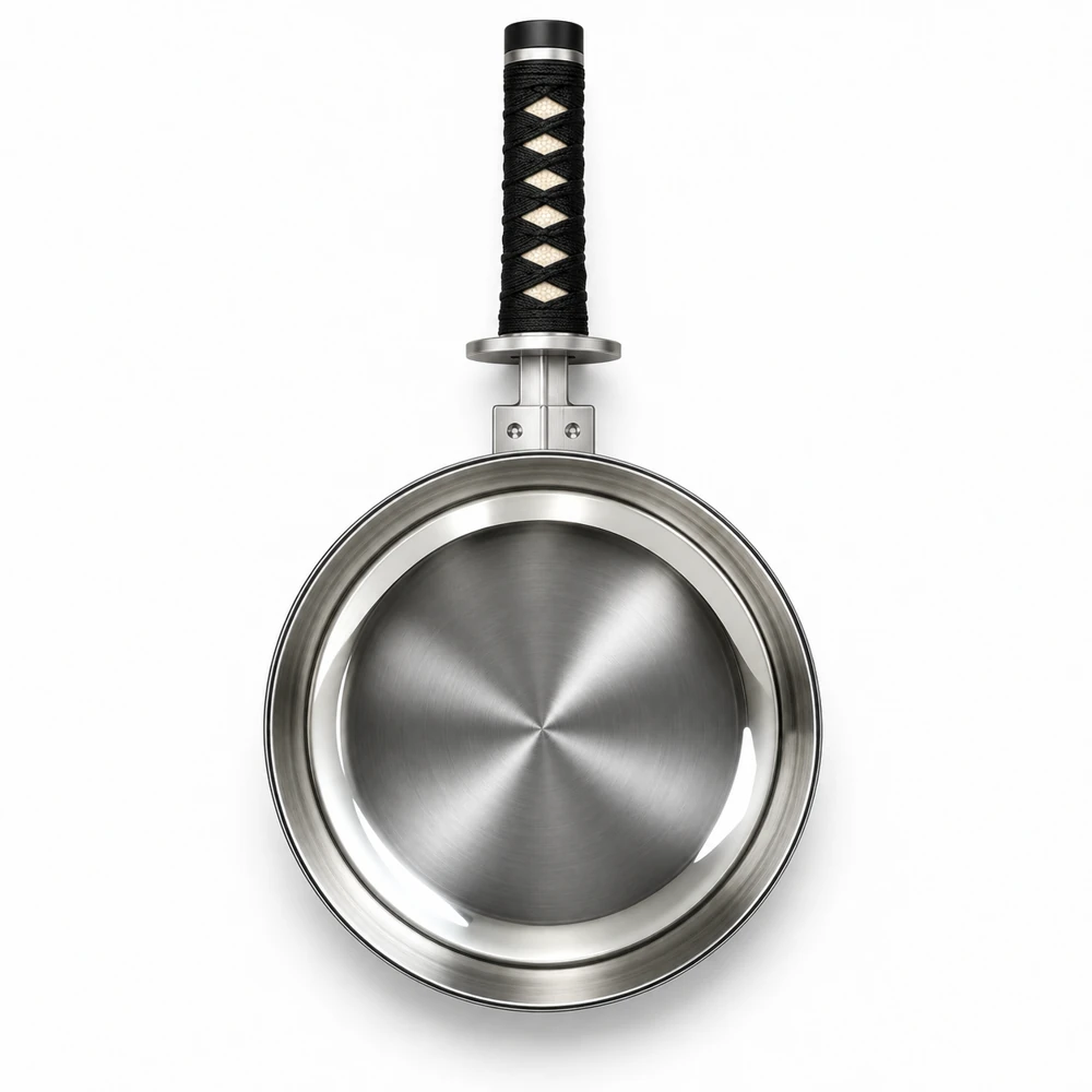 KATANAPAN™ Sword-Handle Frying Pan Gift Set